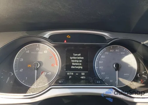 2016 Audi S4 Premium Plus from USA, damaged, VIN WAUBGAFL3GA009403